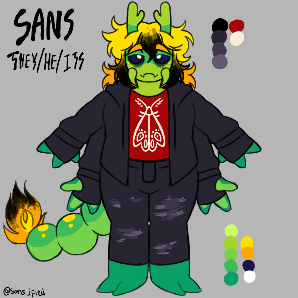 Sans Emo Outfit