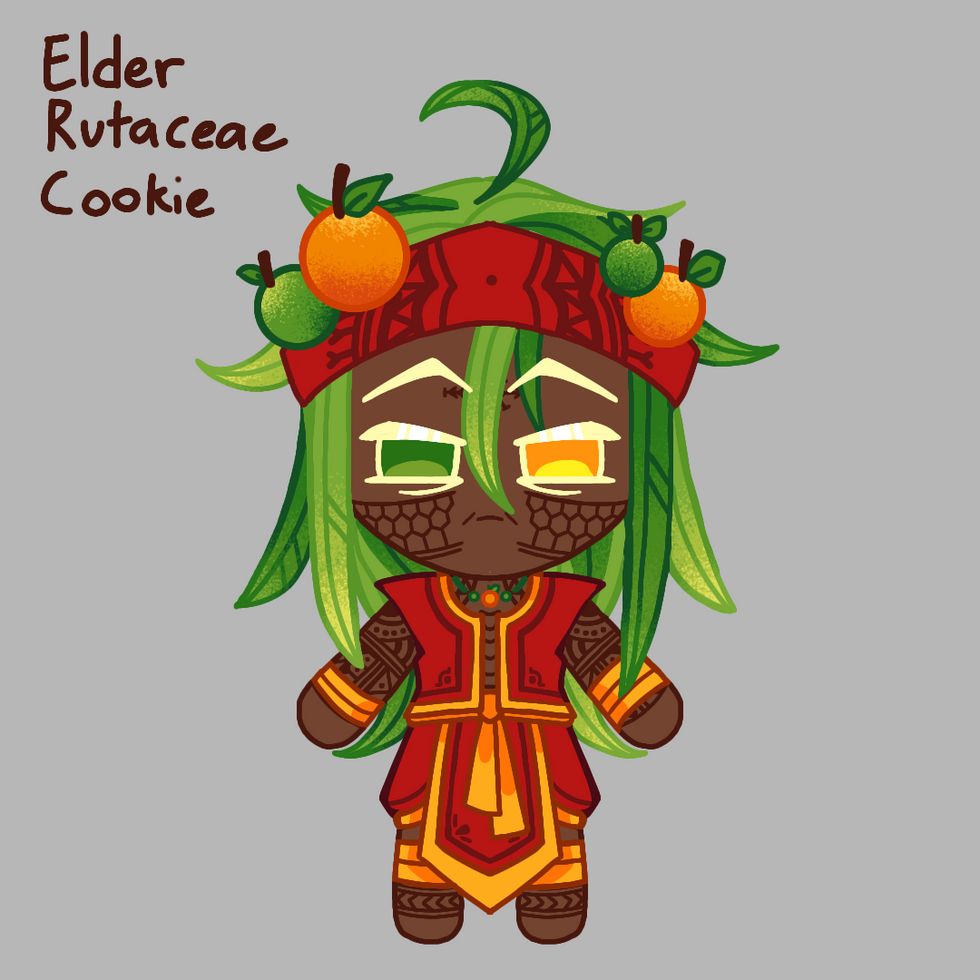 Elder Rutaceae Cookie