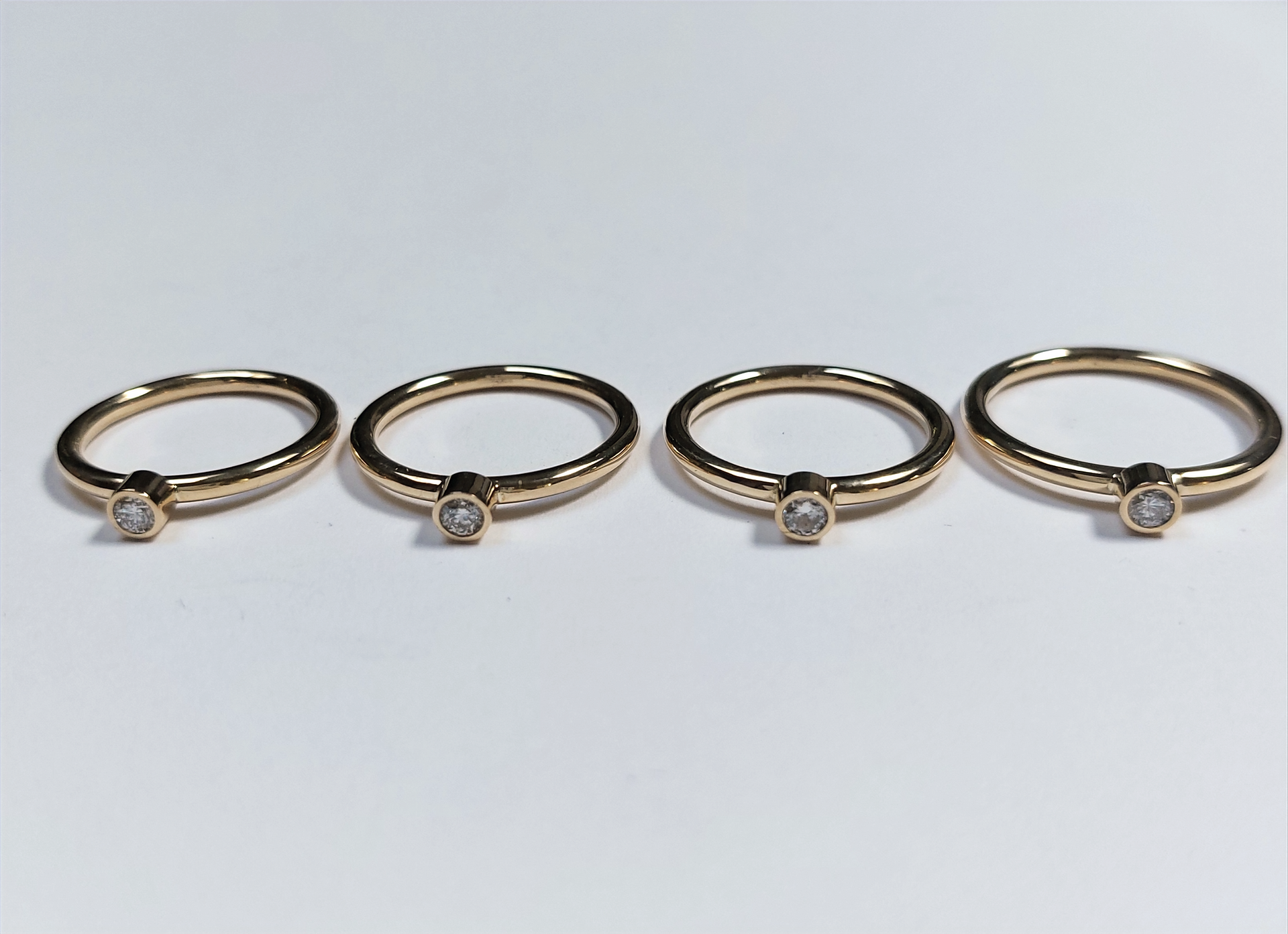 nieuwe ringen gemaakt van oud goud