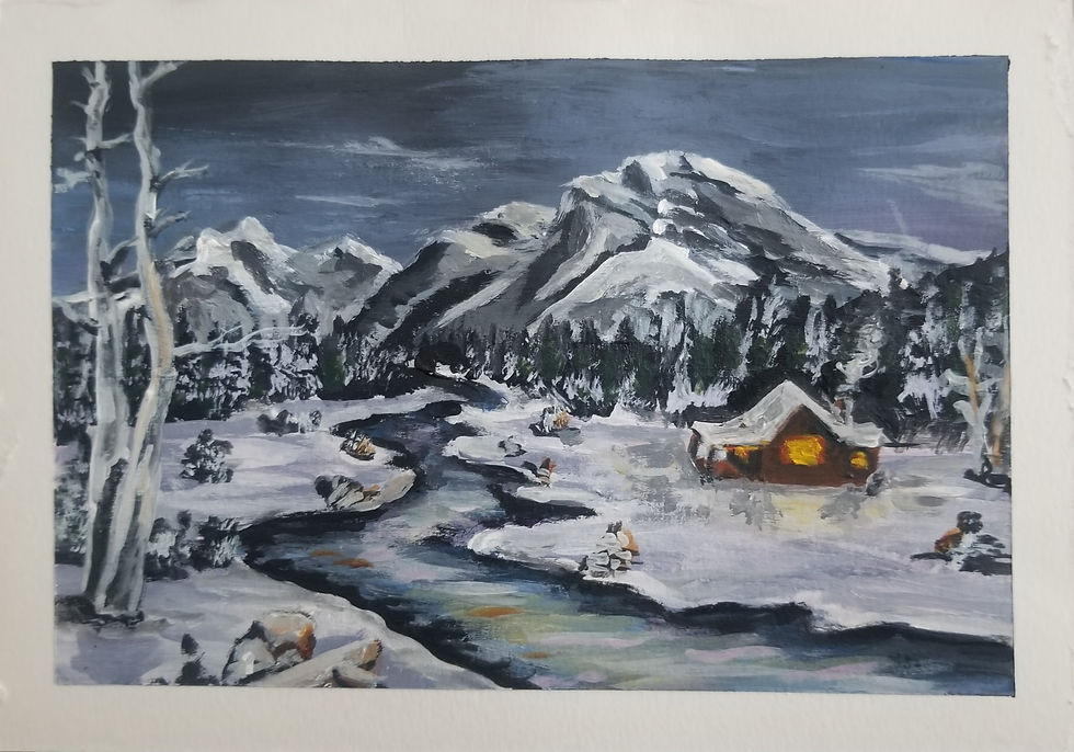 Winter Cabin