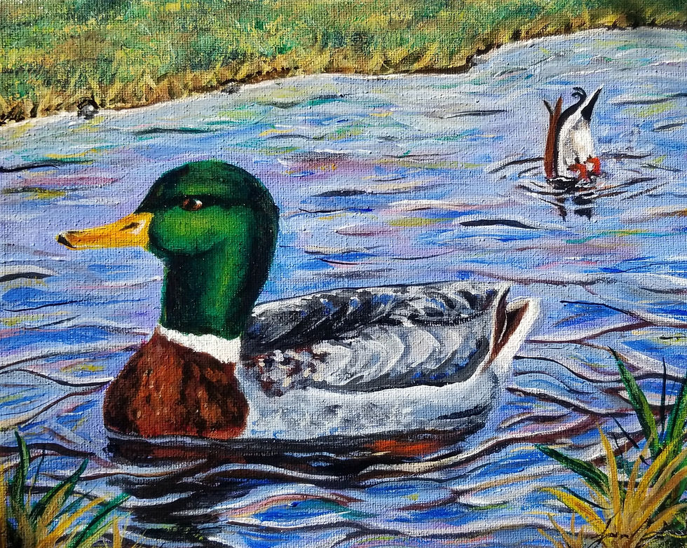 Mr. Mallard and Friend