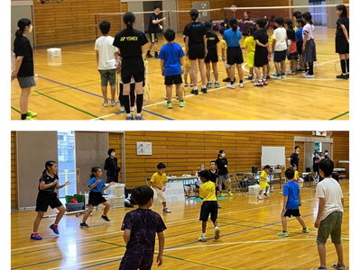ちびっこバドミントン体験会