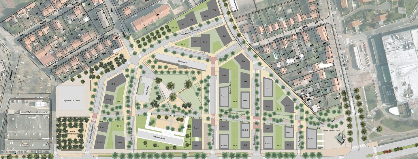 ARCHITECTE ET URBANISTE EN CHEF

LYON ENTREE EST - ZAC MERMOZ NORD