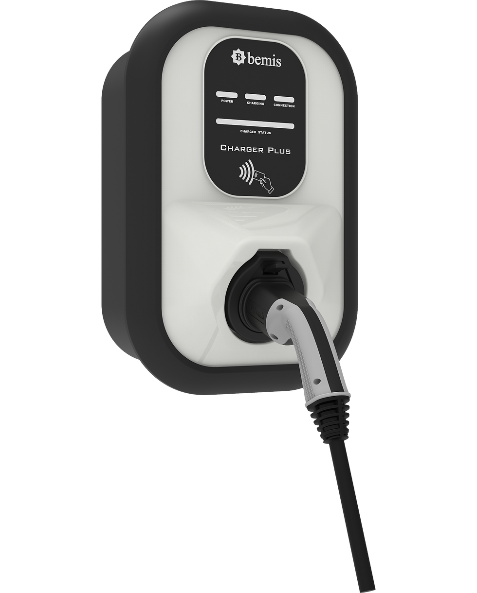 Küçük resim: Bemis Charger Plus 2.Nesil Ledli Elektrikli Araç Şarj Cihazı - 22kW Prizli