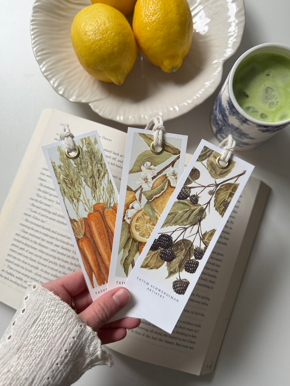 Thumbnail: Blackberries Bookmark