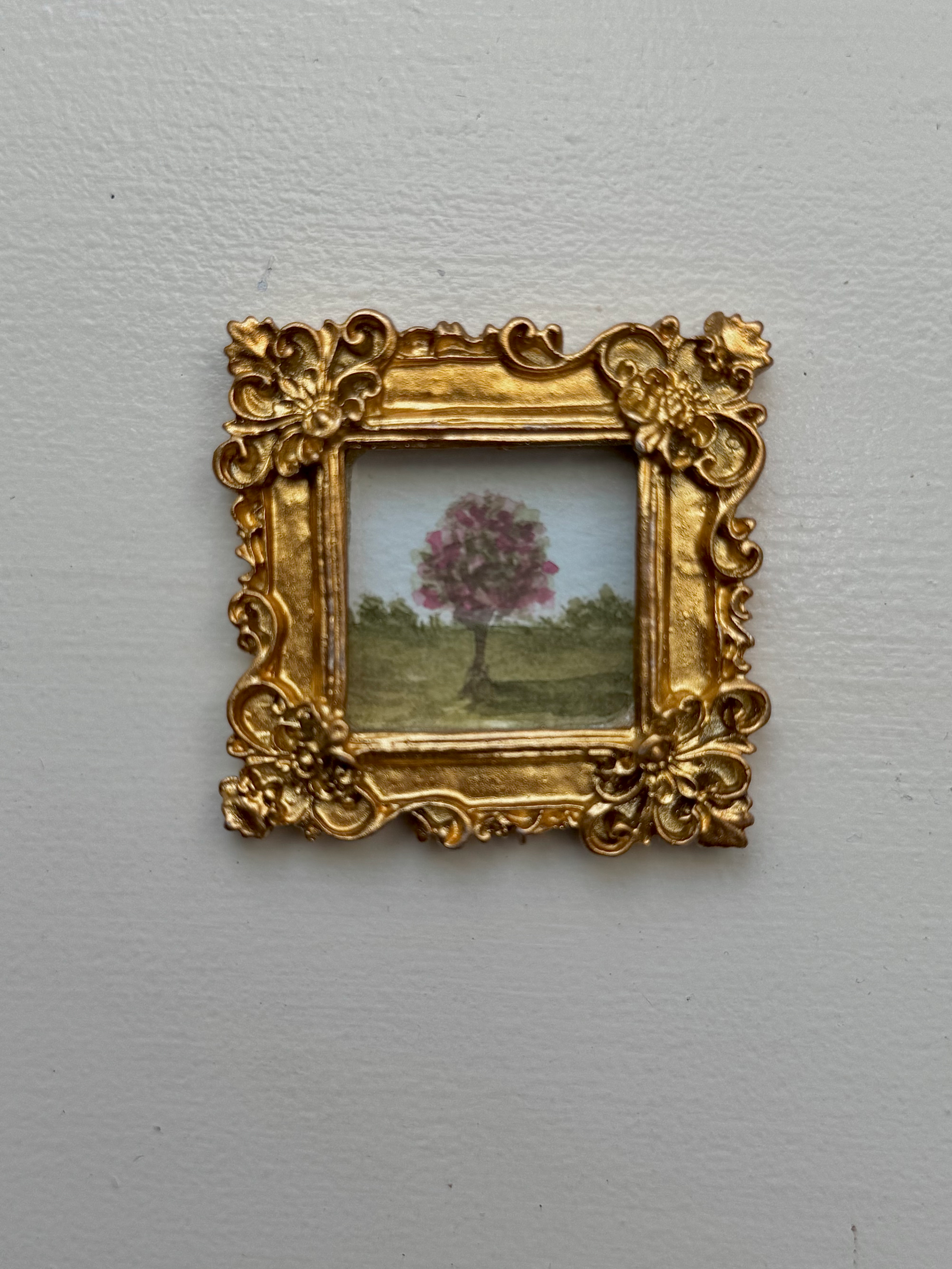 Original Spring Scene Magnet - Blossom Tree