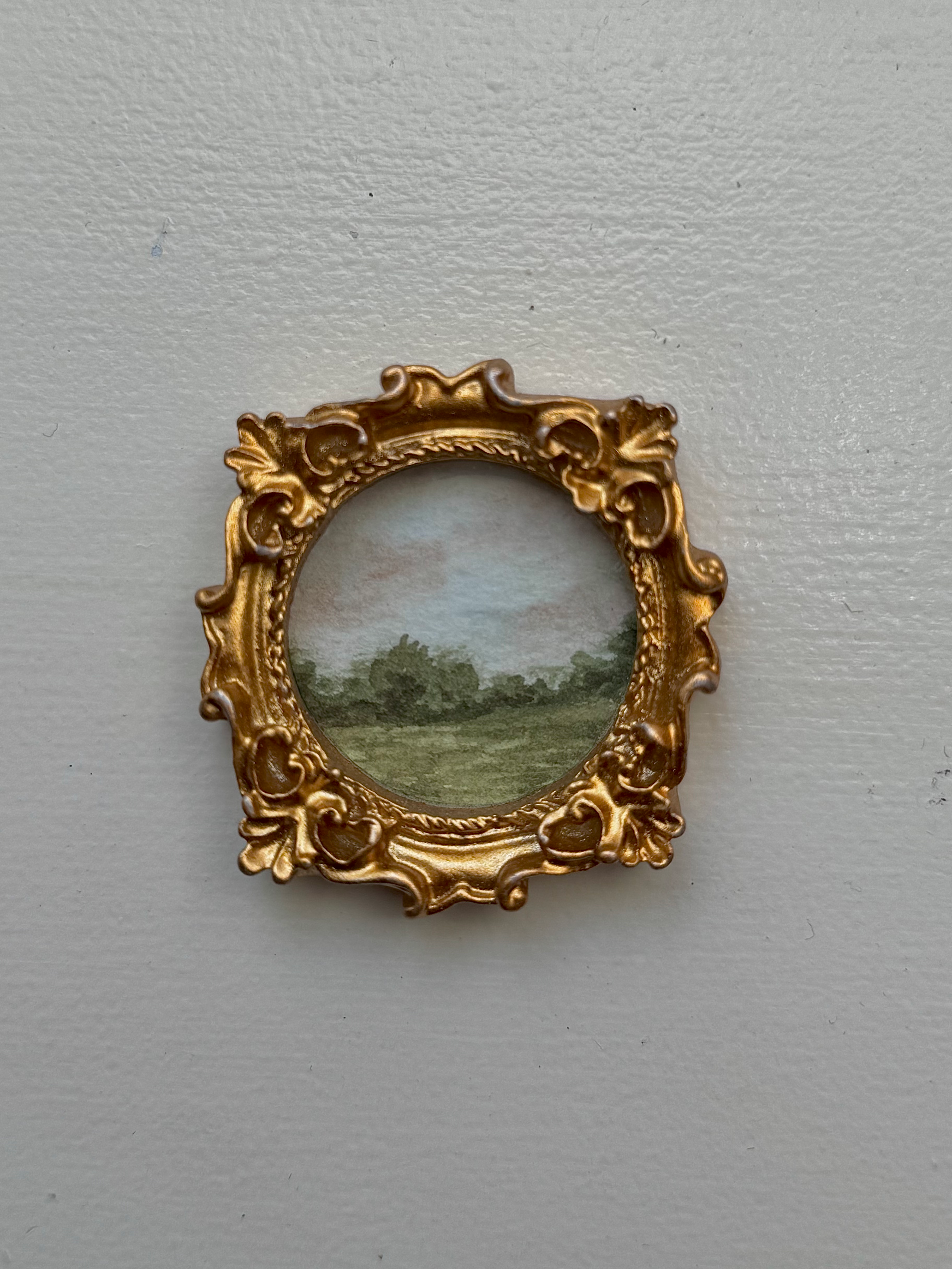 Original Spring Scene Magnet - Green Field