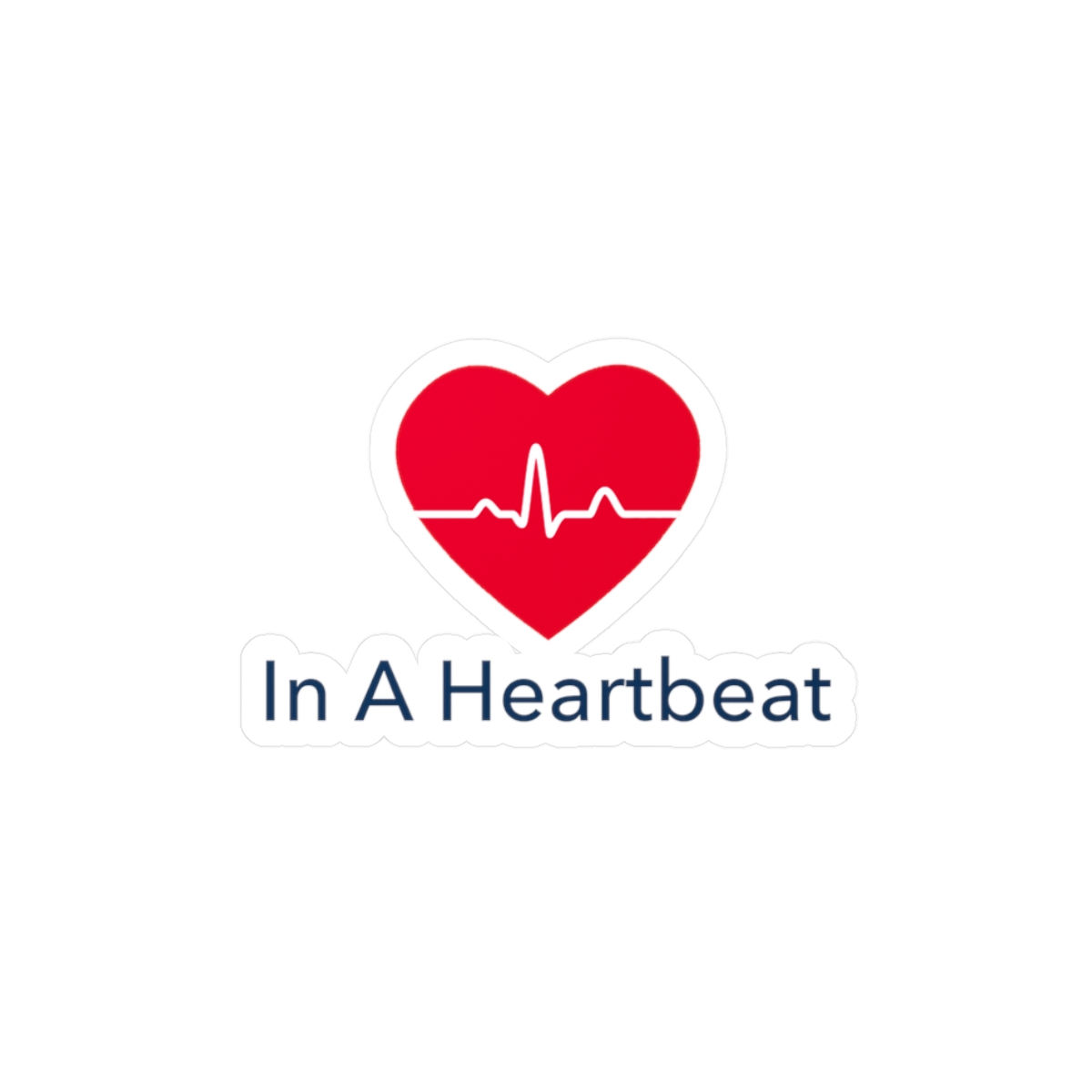 Kiss-Cut Vinyl Decals Filled Heart