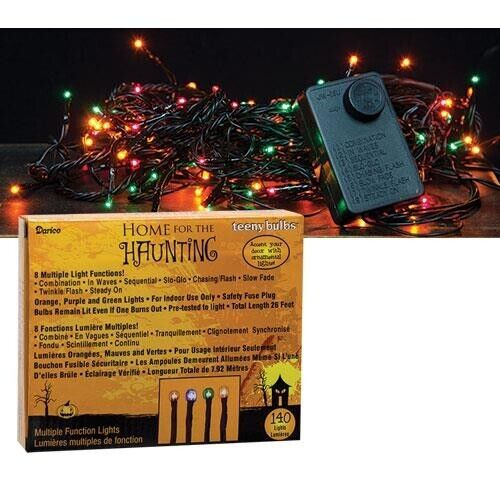 140CT Autumn Halloween Twinkle Lights