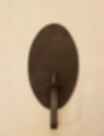 Handcrafted Early American Colonial Tinsmith Woodburn Candle Sconce