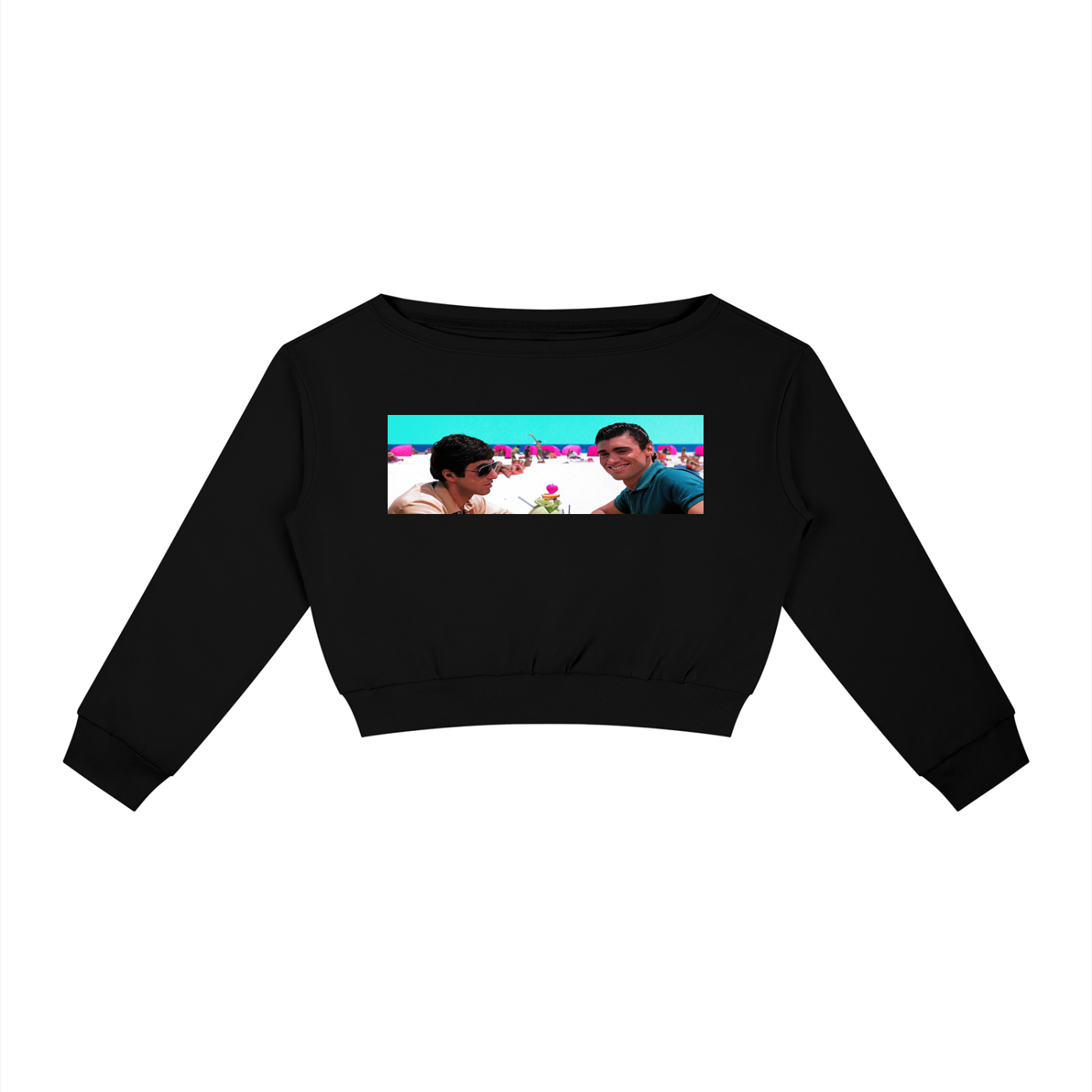 Women's Off-Shoulder Sweatshirt