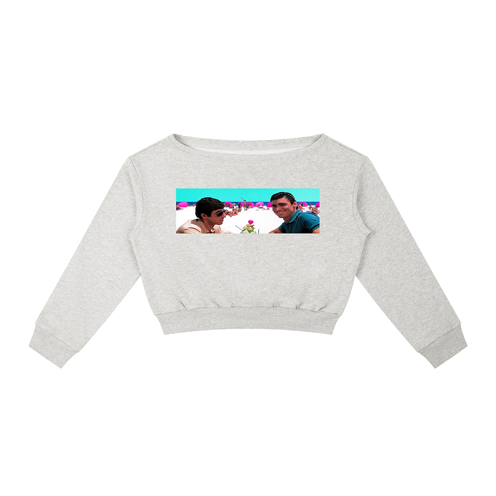 Thumbnail: Women's Off-Shoulder Sweatshirt