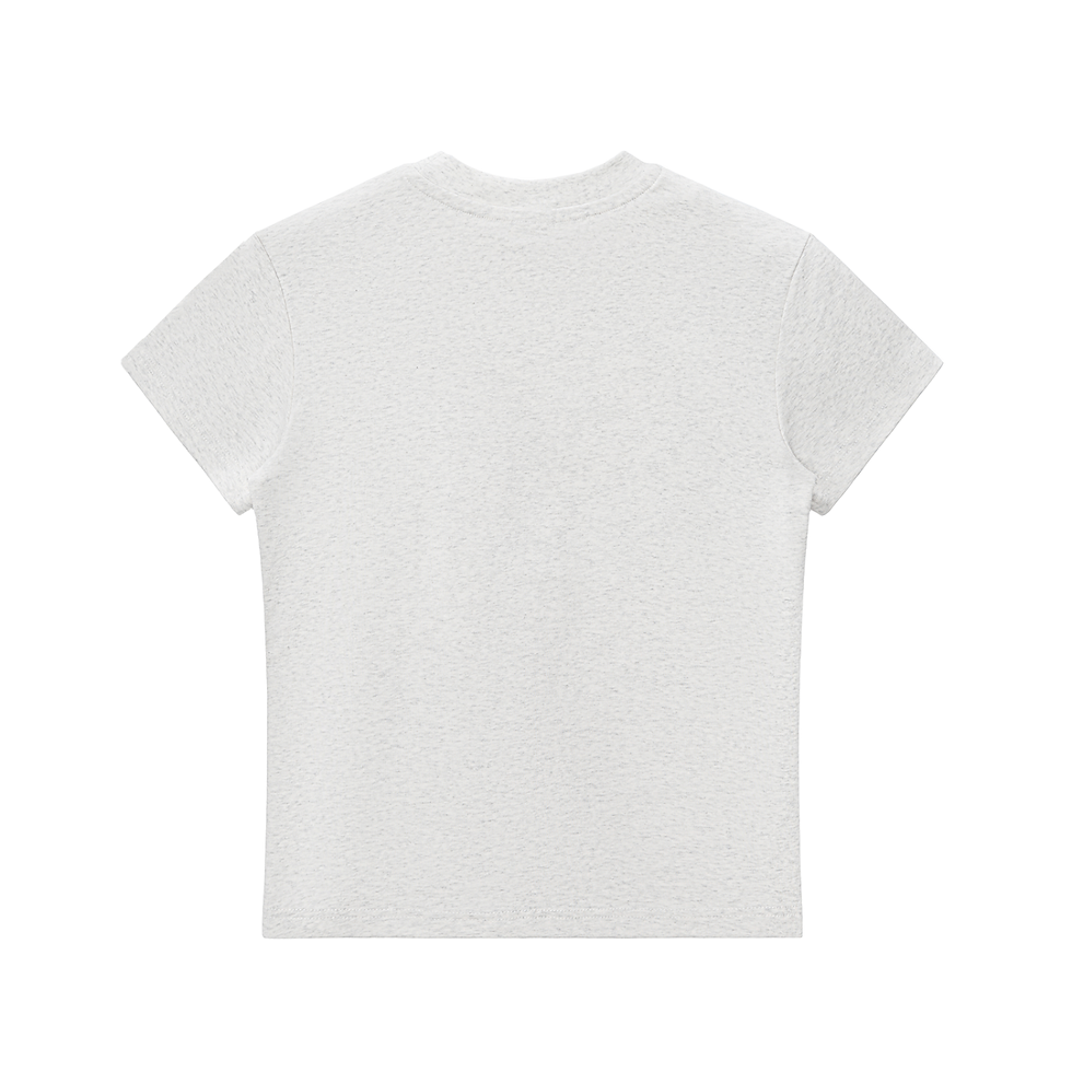Thumbnail: Essential Bodycon Crewneck T-Shirt