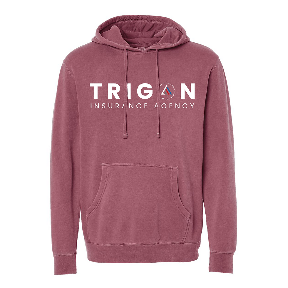 Thumbnail: Independent - Pigment Dyed Mid-weight Hooded Sweatshirt