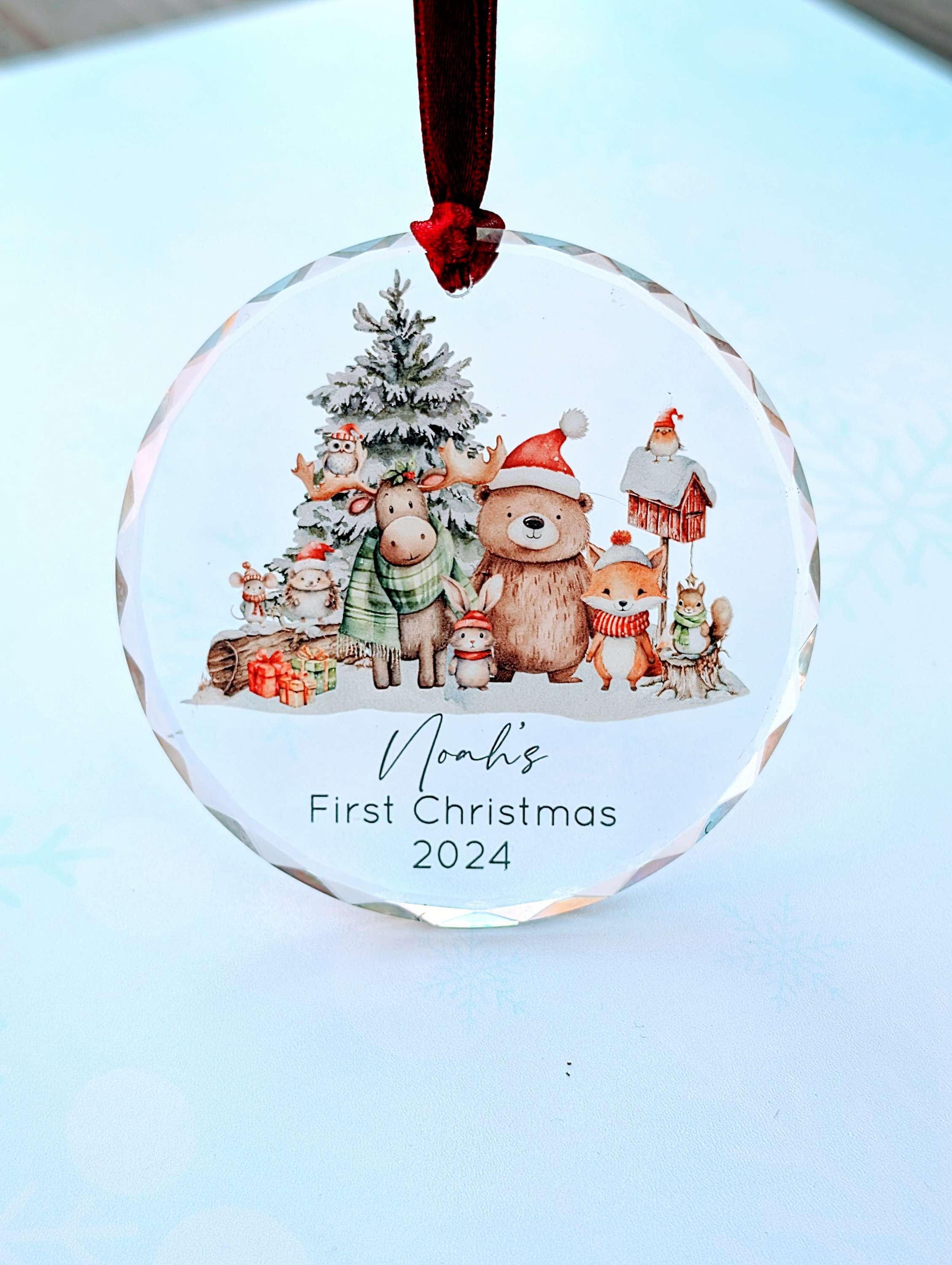 Woodland Crystal Ornament