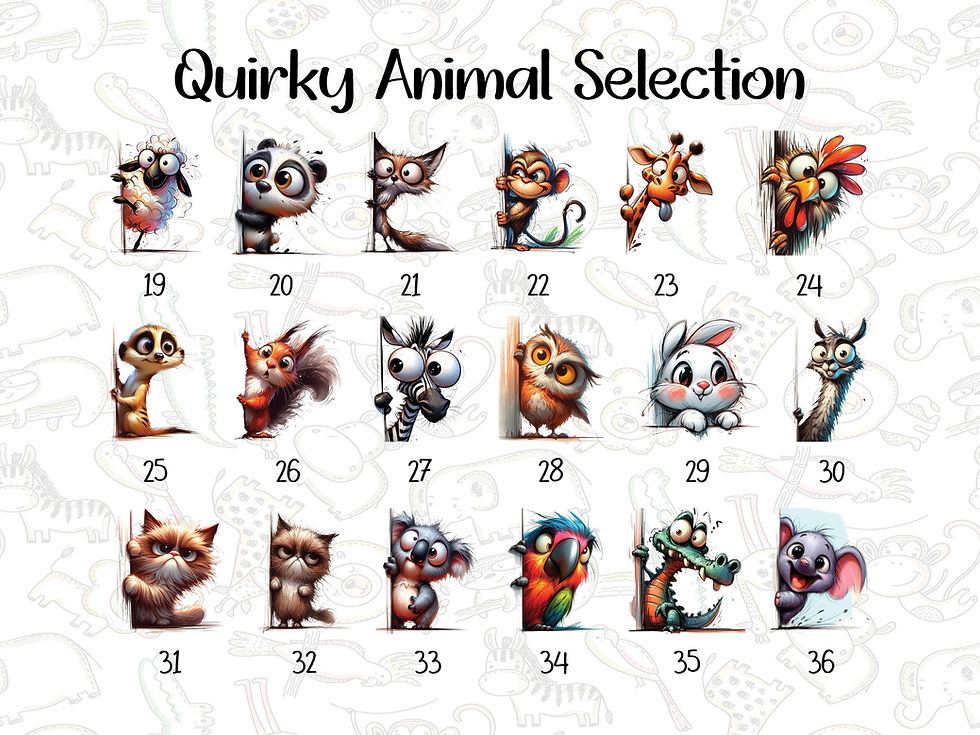 Thumbnail: Quirky Animal Badge