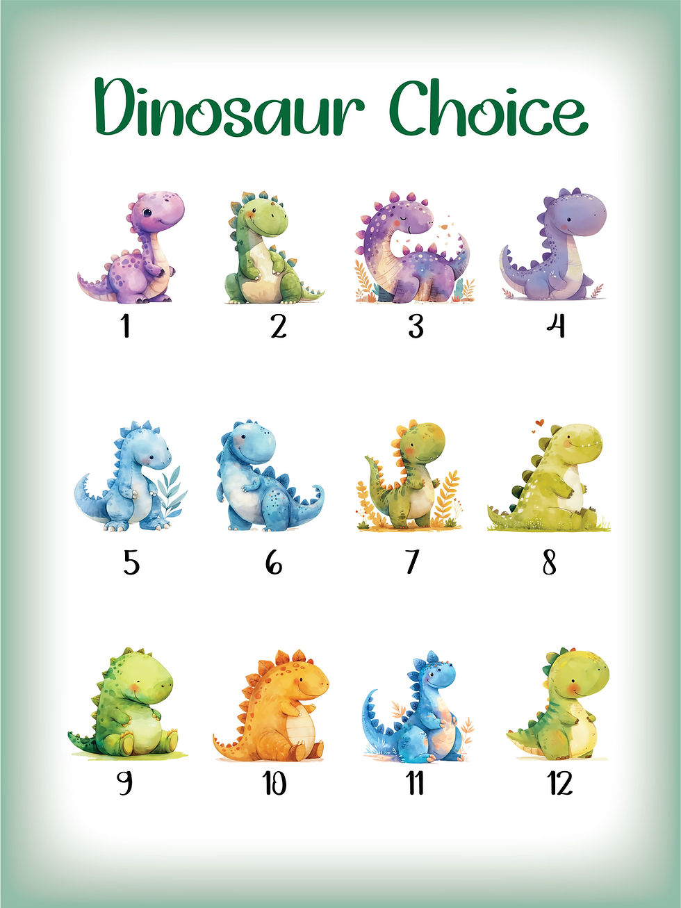 Thumbnail: Cute Dinosaur Badge