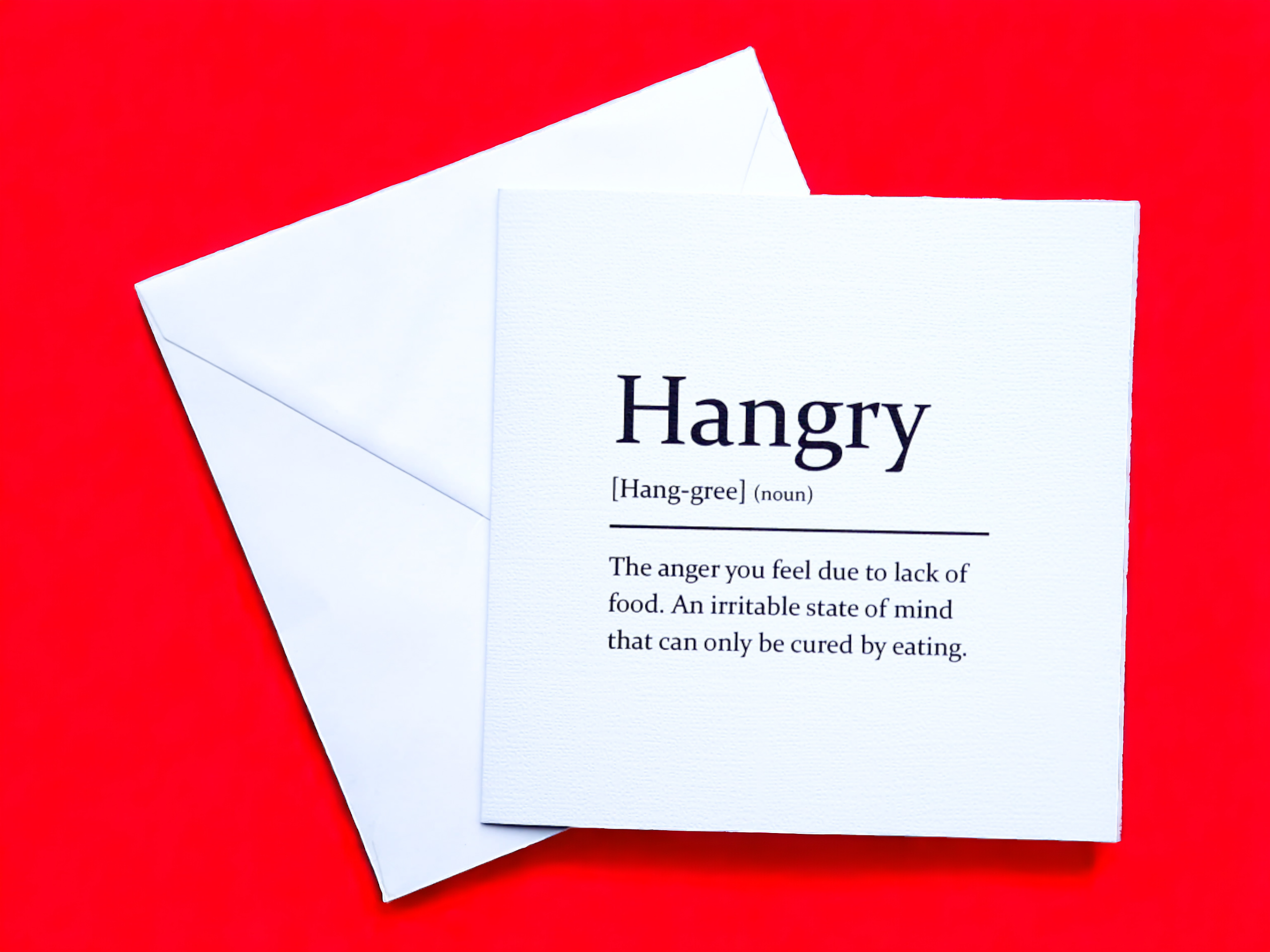 Hangry Card