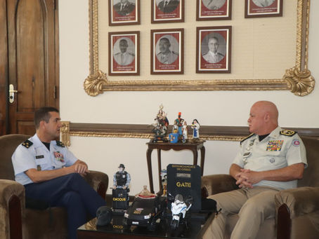 Visita do Comandante da Guarda Nacional Republicana de Portugal 