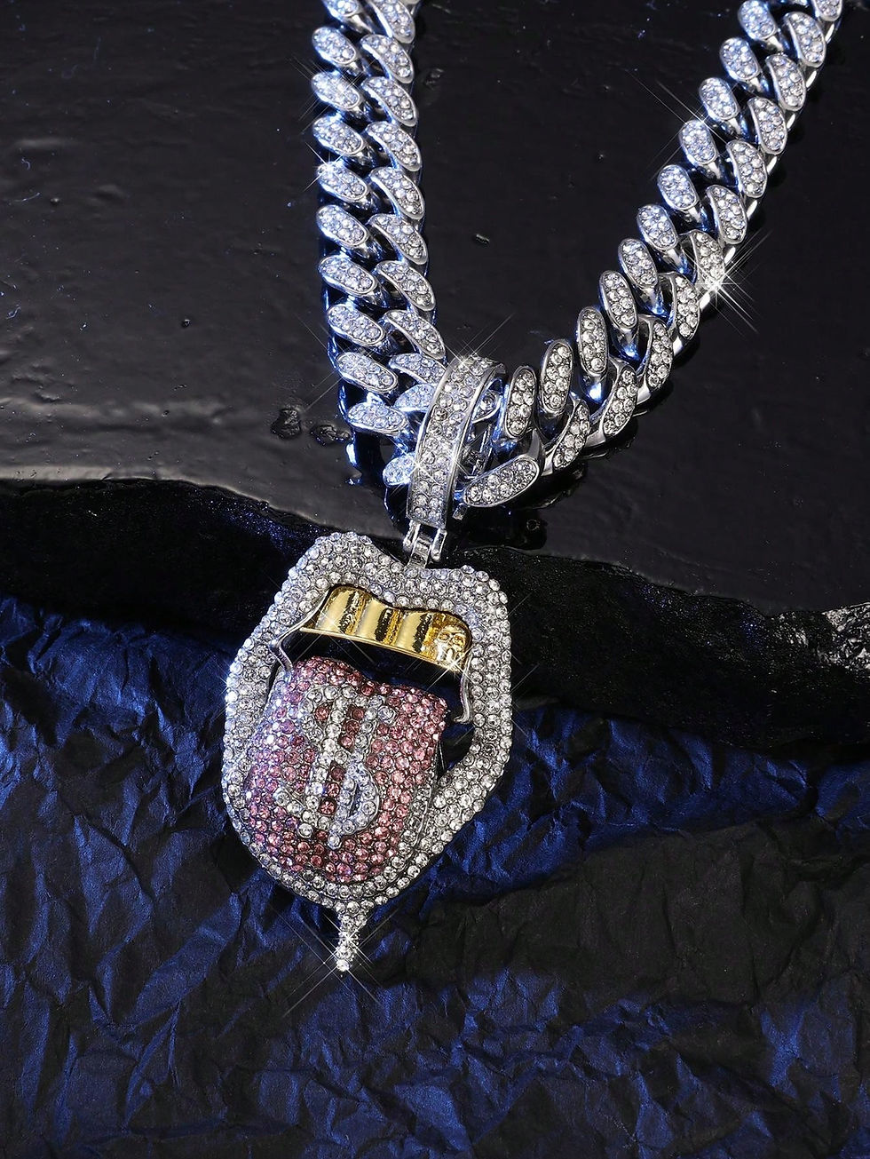 Thumbnail: Shiny Dollar Mouth Pendant