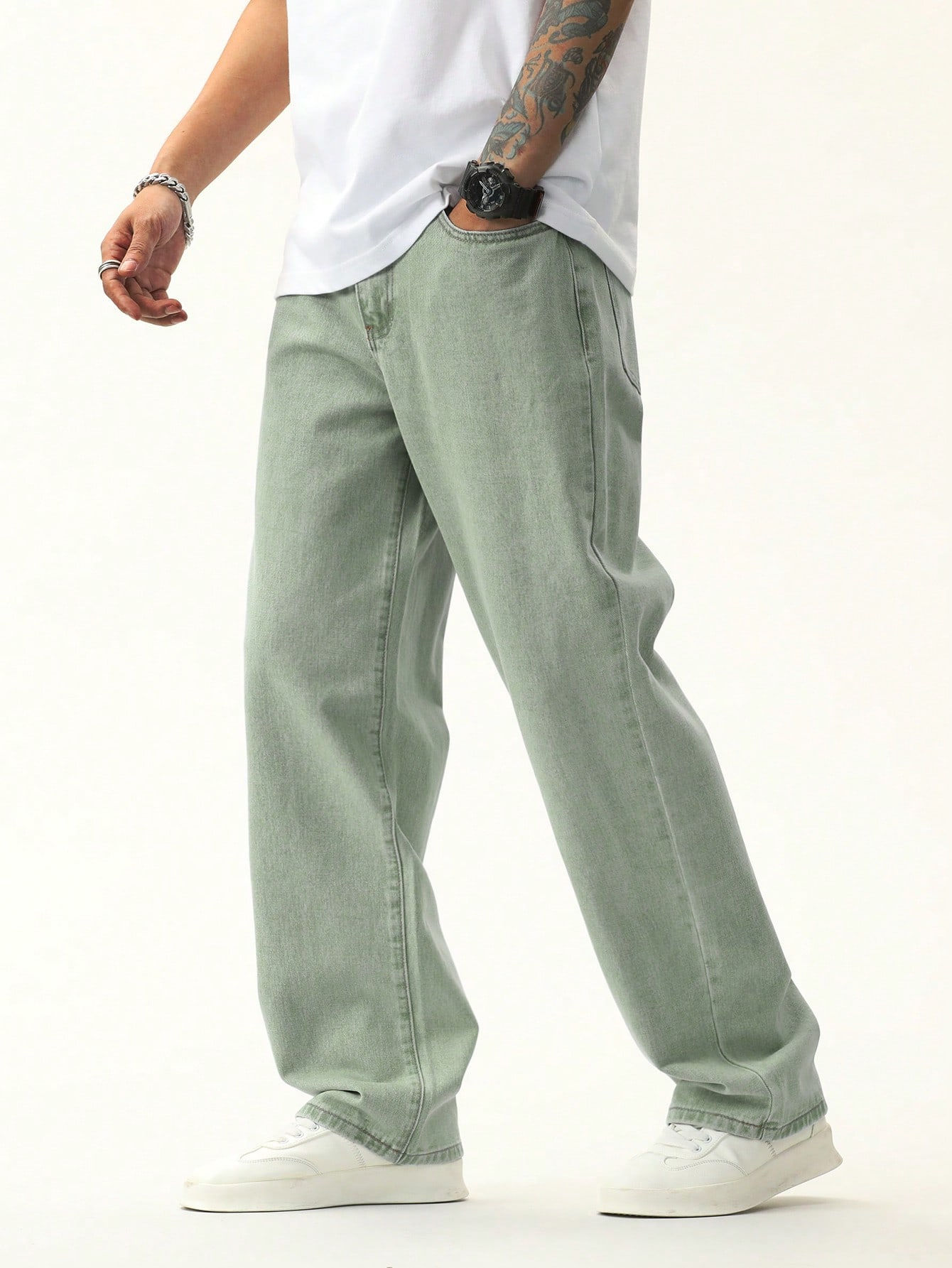 Straight Cut Jeans