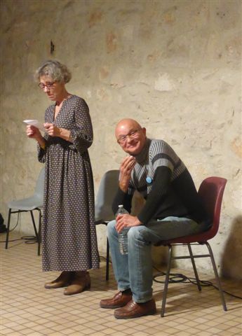 Marie Noëlle à la lecture