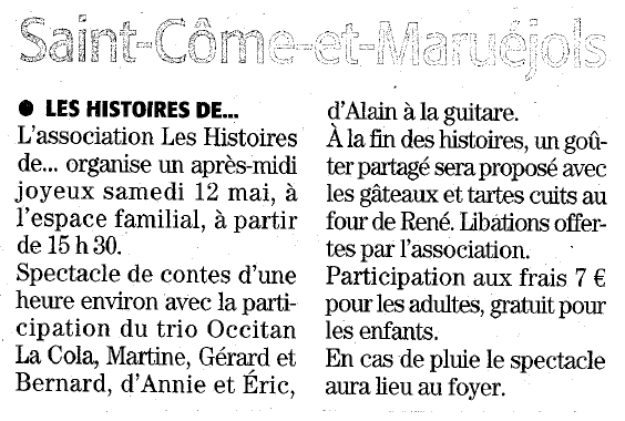 Midi Libre 7 mai 2018