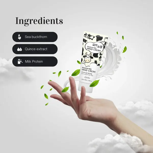 Thumbnail: esfolio - Pure Skin Moisture Milk Hand Cream 100ml