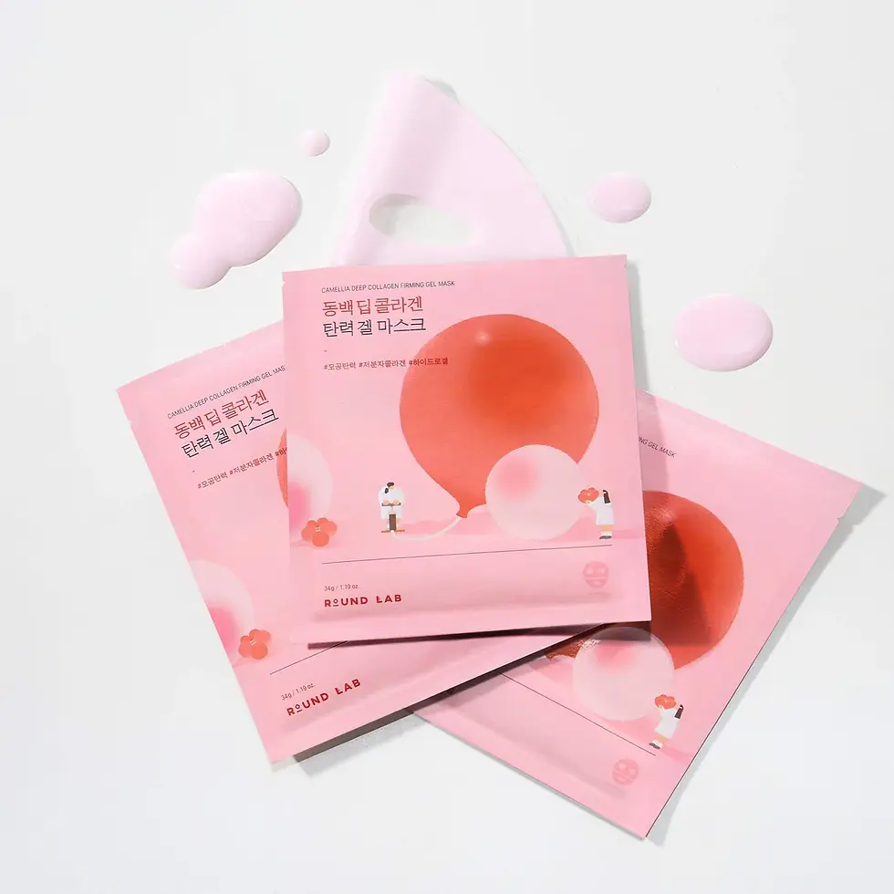 Thumbnail: Roundlab Camelia collagen mask (4pack)