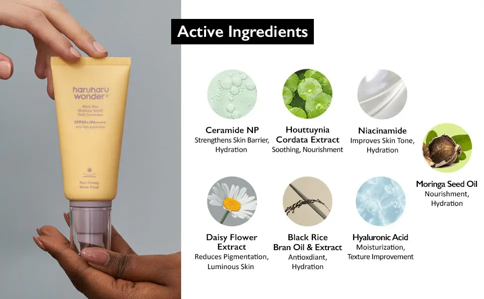 Thumbnail: Haruharuwonder Black Rice Moisture Airyfit Sunscreen  sunscreen