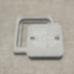 Cement Concrete Chamber Cover with Frame
