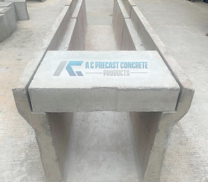 PreCast Concrete Cover Slab for U Drain with Shoulder 500x735x144 mm
