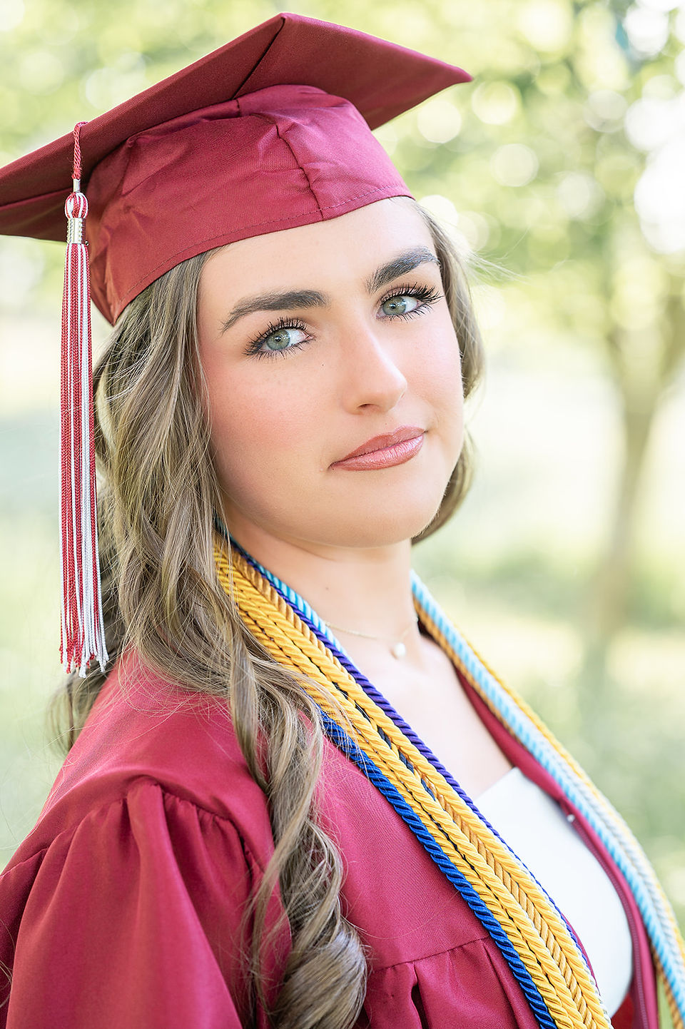 Senior Portrait Session in a field | April Grayson Photography | Mobile AL Photographer