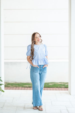 Senior Portrait Session | Fairhope, AL | April Grayson Photography