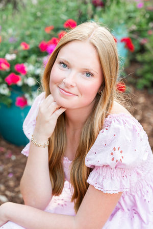 Grand Hotel Senior Portrait Session | April Grayson Photography | Beach Portraits