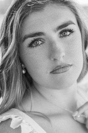 Senior Portrait Session in a field | April Grayson Photography | Mobile AL Photographer