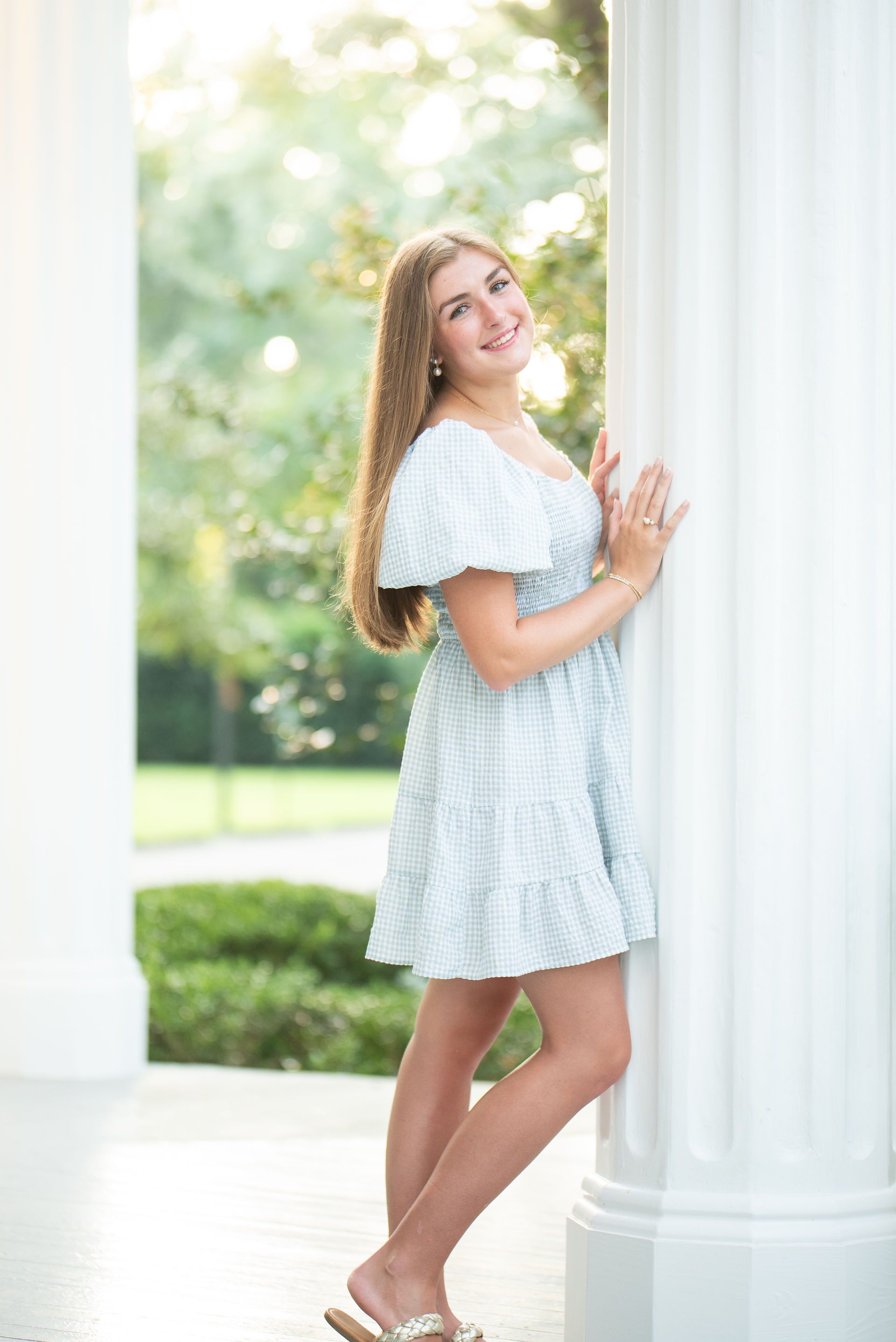 Senior Portrait | Bragg-Mitchell Manion | Mobile, AL | April Grayson Photography | Azalea Trail Maid