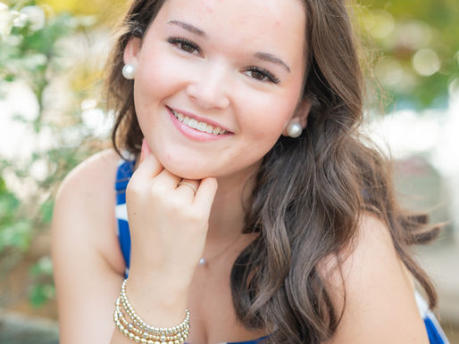 Meredith's Fairhope Senior Portrait Session | Baker High School