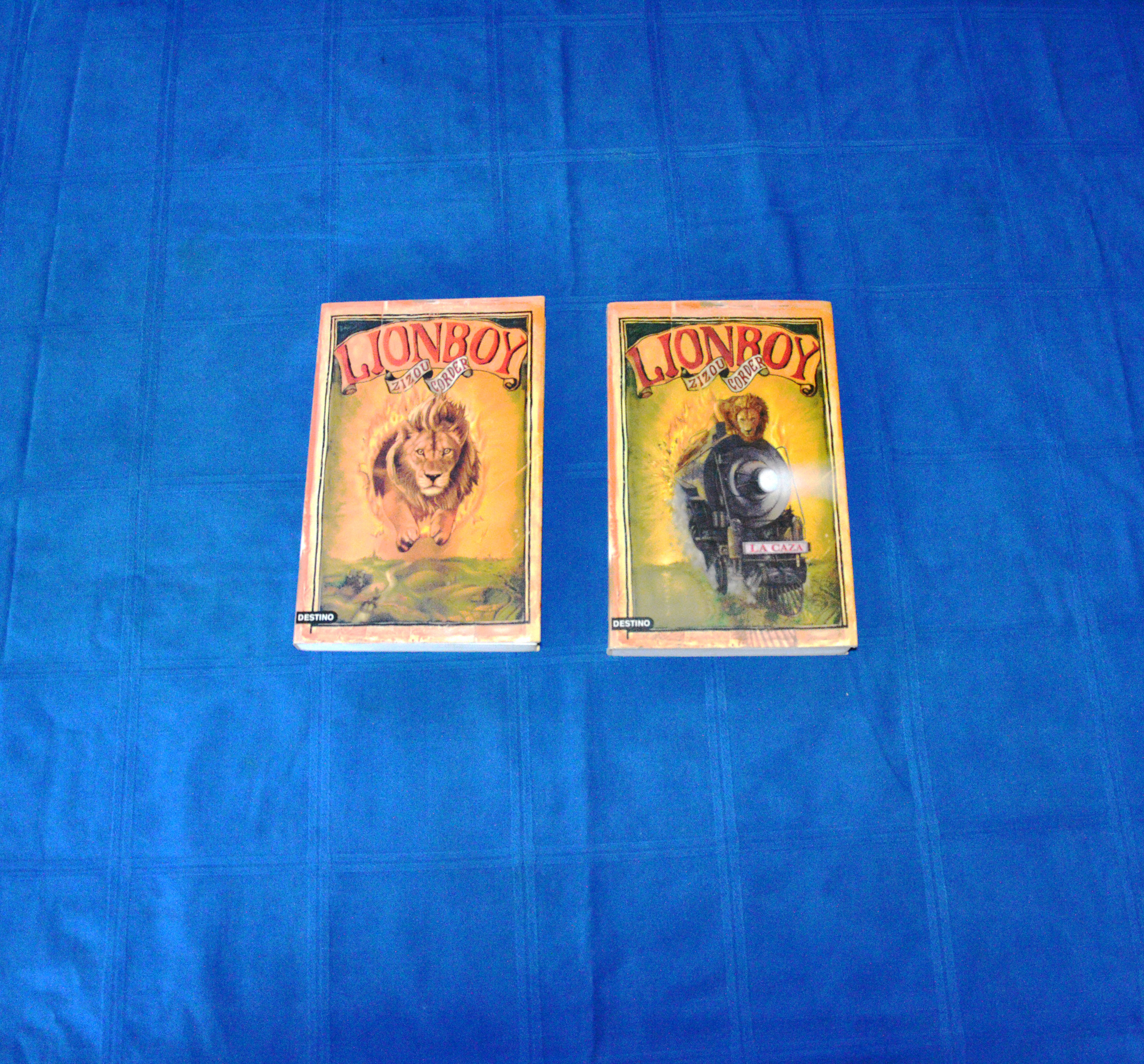 Zizou Corder. Dos libros: Lionboy y Lionboy. La caza