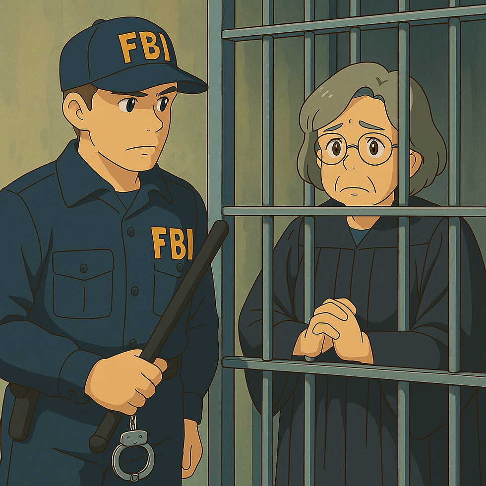 유치장에 갇힌 판사! 