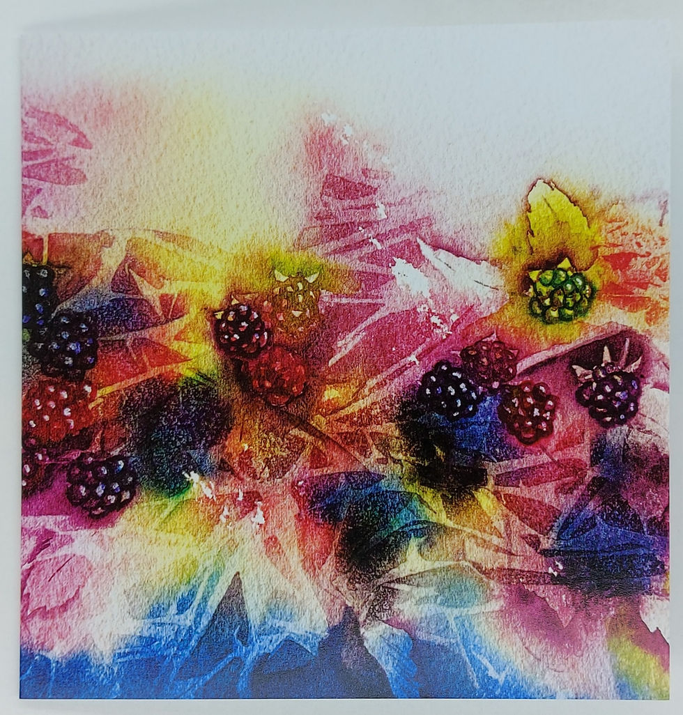 Thumbnail: 4 Cards Flowers set 1