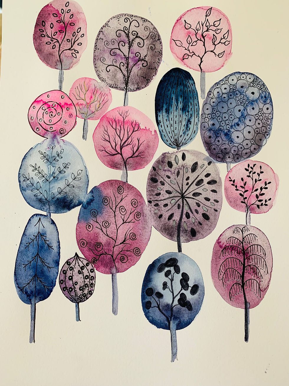 Mindful Winter Trees Workshop