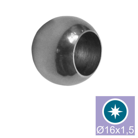 Miniatura: Tappo Terminale in Acciaio Inox AISI 304 Lucido