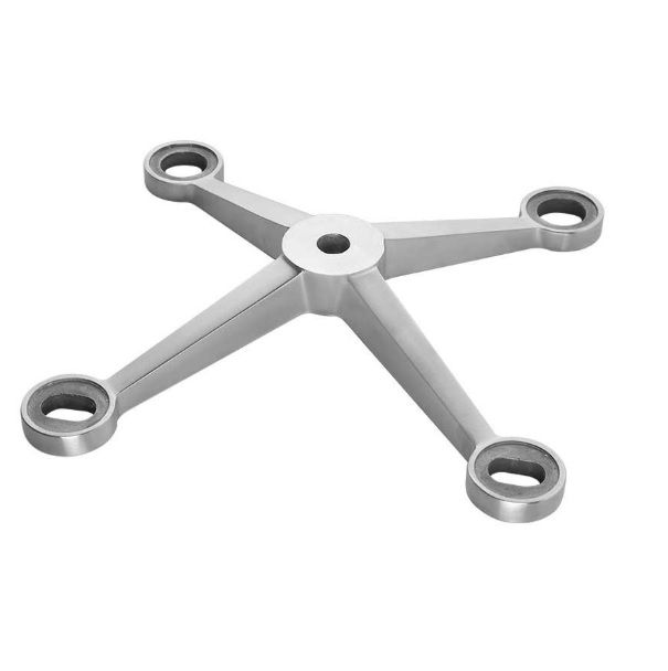 Supporto per vetro facciata spider