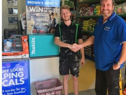 Local Tradie Wins a Boot full of Tools