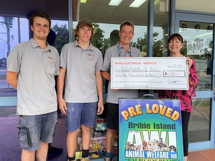 Local Business supporting Local Charity and donating a days taking! 