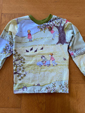 Kinder-Shirt selbst nähen: ein einfaches Sommerprojekt ohne Schnittmuster