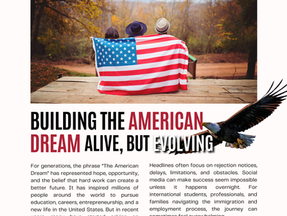 Weekly Newsletter: Building The American Dream