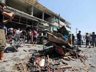 Market blast in north Syria kills 15 people, wounds dozens