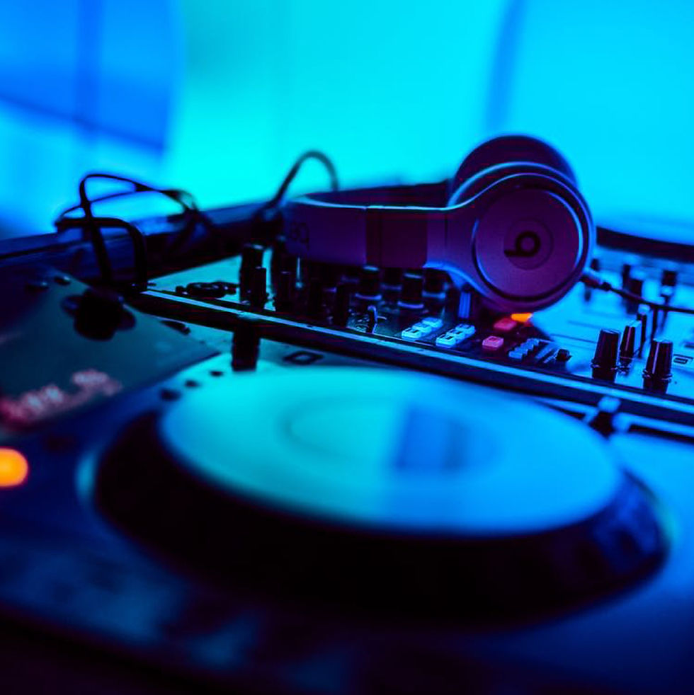 DJ Equipment Setup